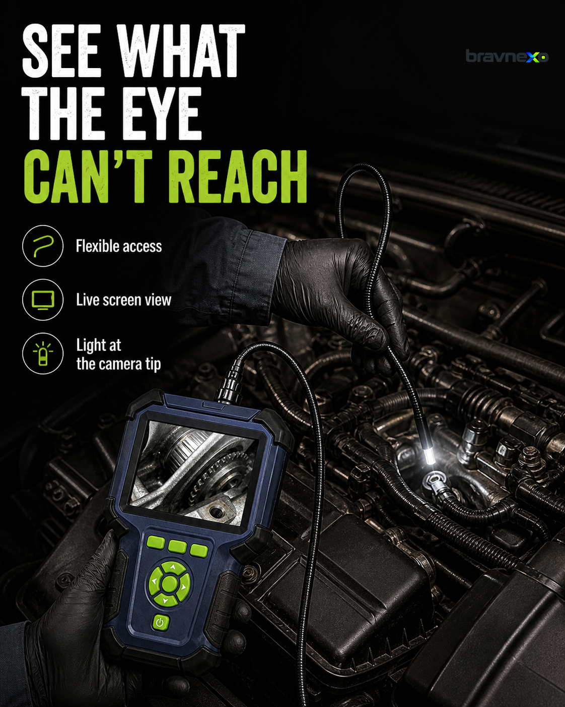 Bring the inspection view into your hand
